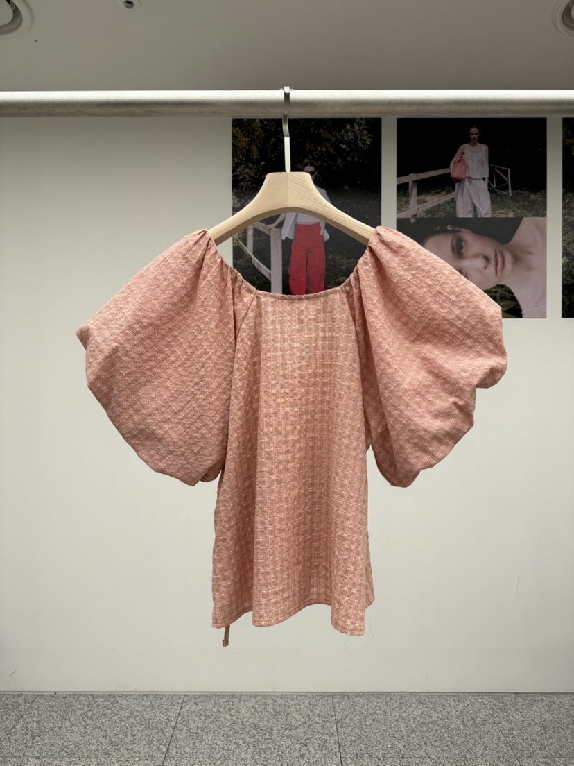 MADE-P韓國直郵女裝新款26春夏26夏季時尚推薦襯衫蕾絲衫MADE-P襯衫/蕾絲衫
