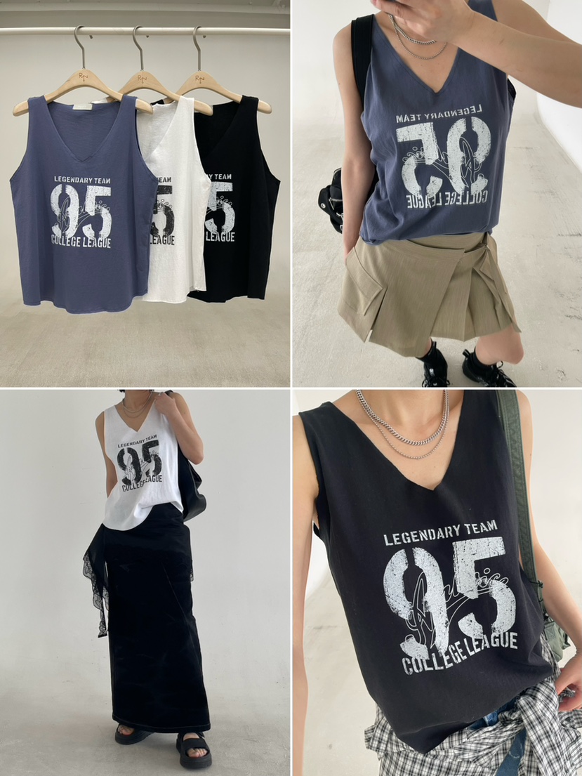 REIZ韓國直郵實拍女裝新款26夏季職業人氣26春夏吊帶背心REIZ吊帶/背心