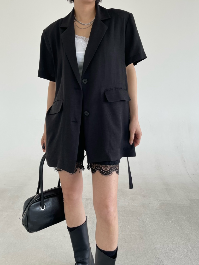 REIZ韓國直郵女士新品休閑26夏季職業時尚人氣熱賣短褲蕾絲REIZ短褲