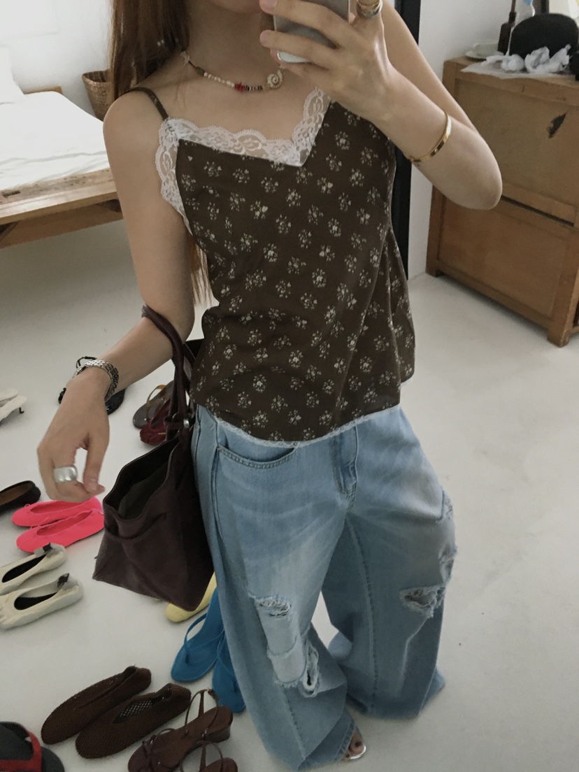 MADE-P韓國直郵女士新款人氣26夏季熱賣時尚推薦吊帶背心MADE-P吊帶/背心