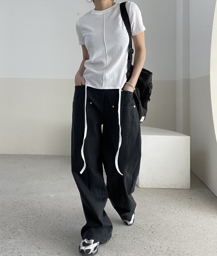 REIZ韓國直郵女士新品26春夏人氣26夏季職業推薦熱賣休閑T恤REIZT恤