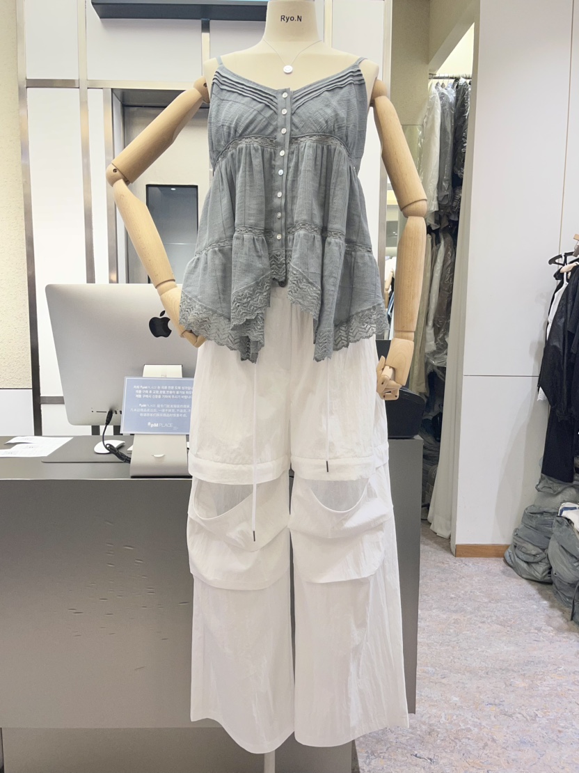 REIZ韓國東大門直郵女士新品時尚人氣推薦26夏季職業休閑褲REIZ休閑褲