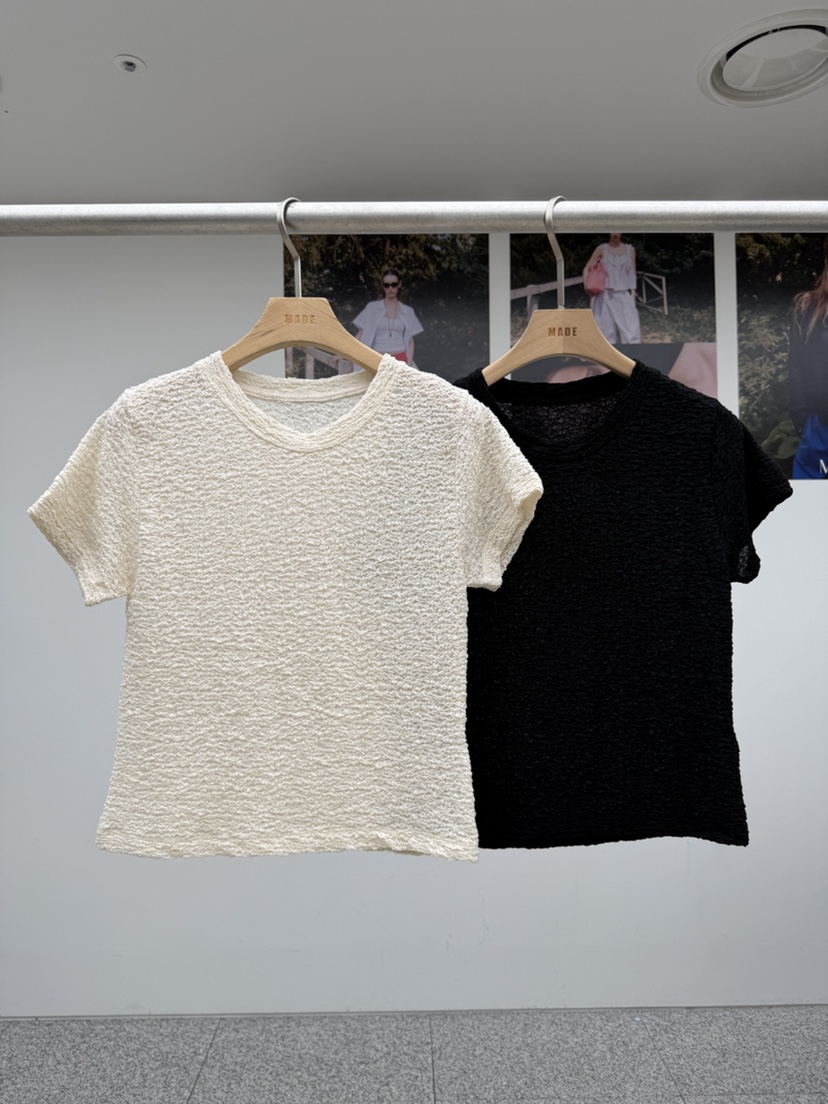 MADE-P東大門實拍韓國女士新品26春夏職業26夏季推薦T恤MADE-PT恤