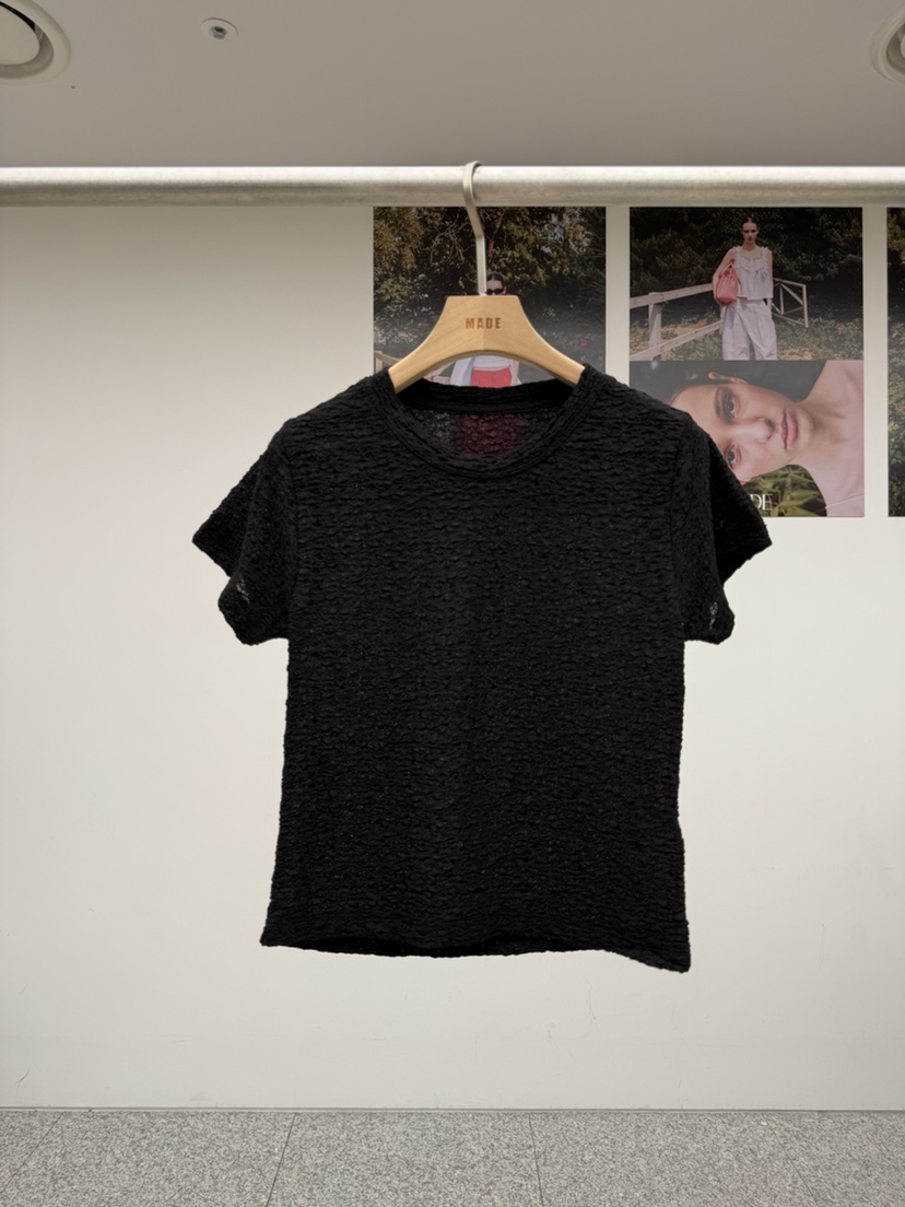 MADE-P東大門實拍韓國女士新品26春夏職業26夏季推薦T恤MADE-PT恤圖色2