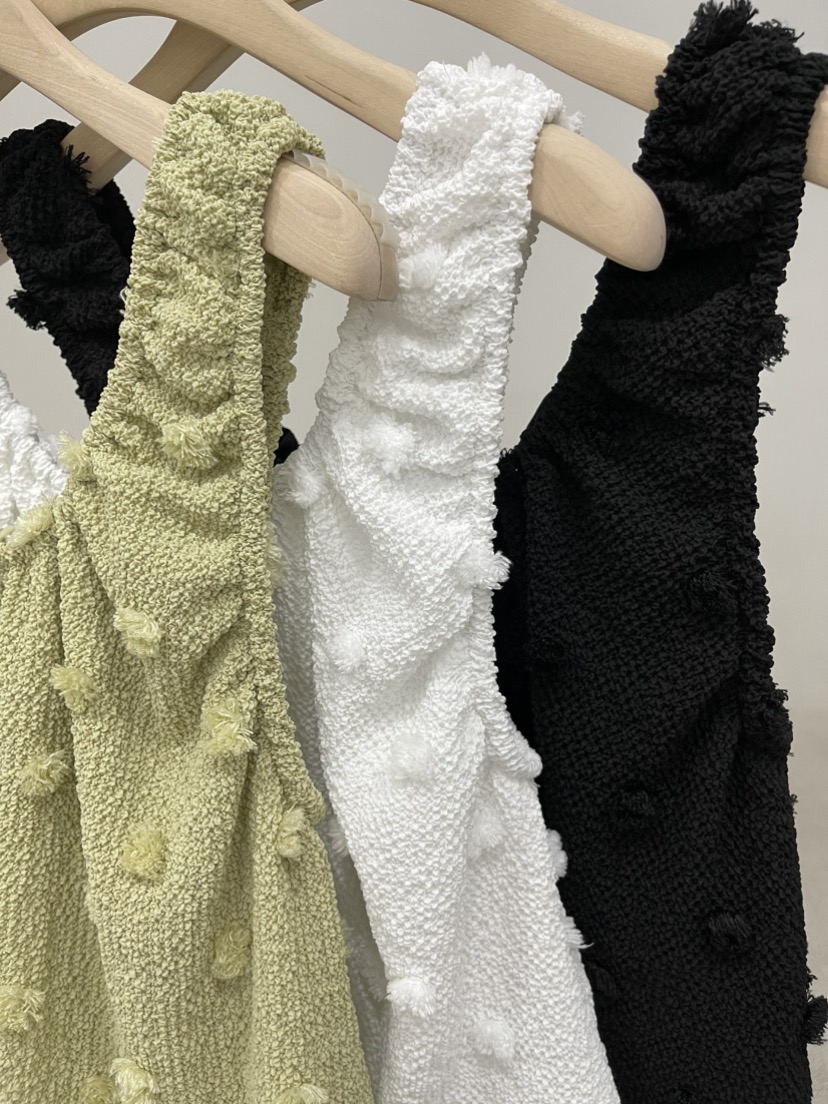 REIZ韓國直郵實拍女士新款時尚熱賣26夏季吊帶背心無袖絨REIZ吊帶/背心
