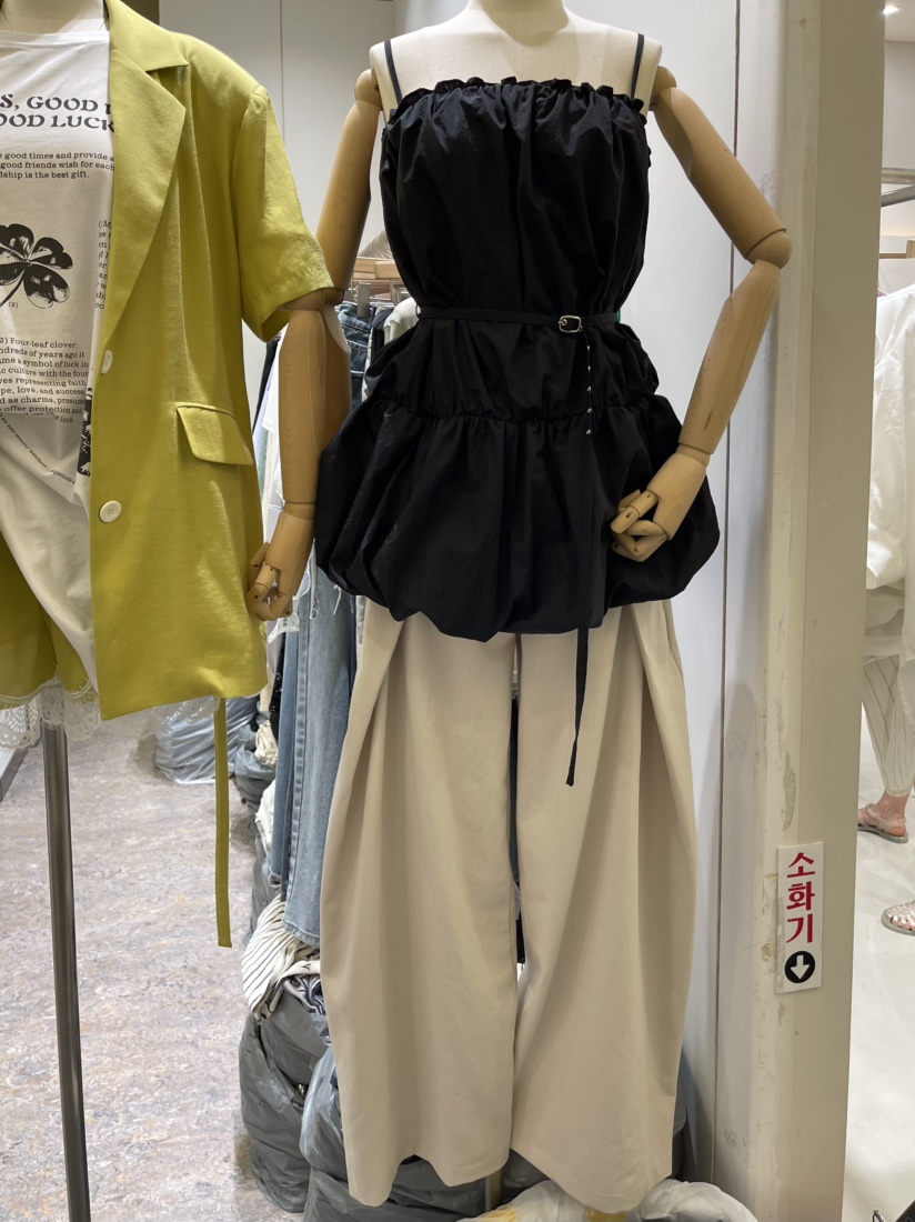 REIZ韓國東大門代購女士新款26夏季休閑時尚連衣裙含腰帶REIZ連衣裙