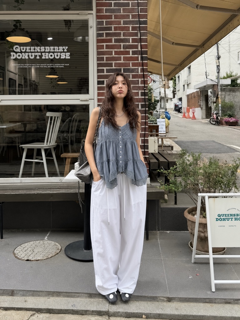 REIZ韓國直郵女裝新品休閑人氣26夏季推薦時尚26春夏吊帶背心REIZ吊帶/背心