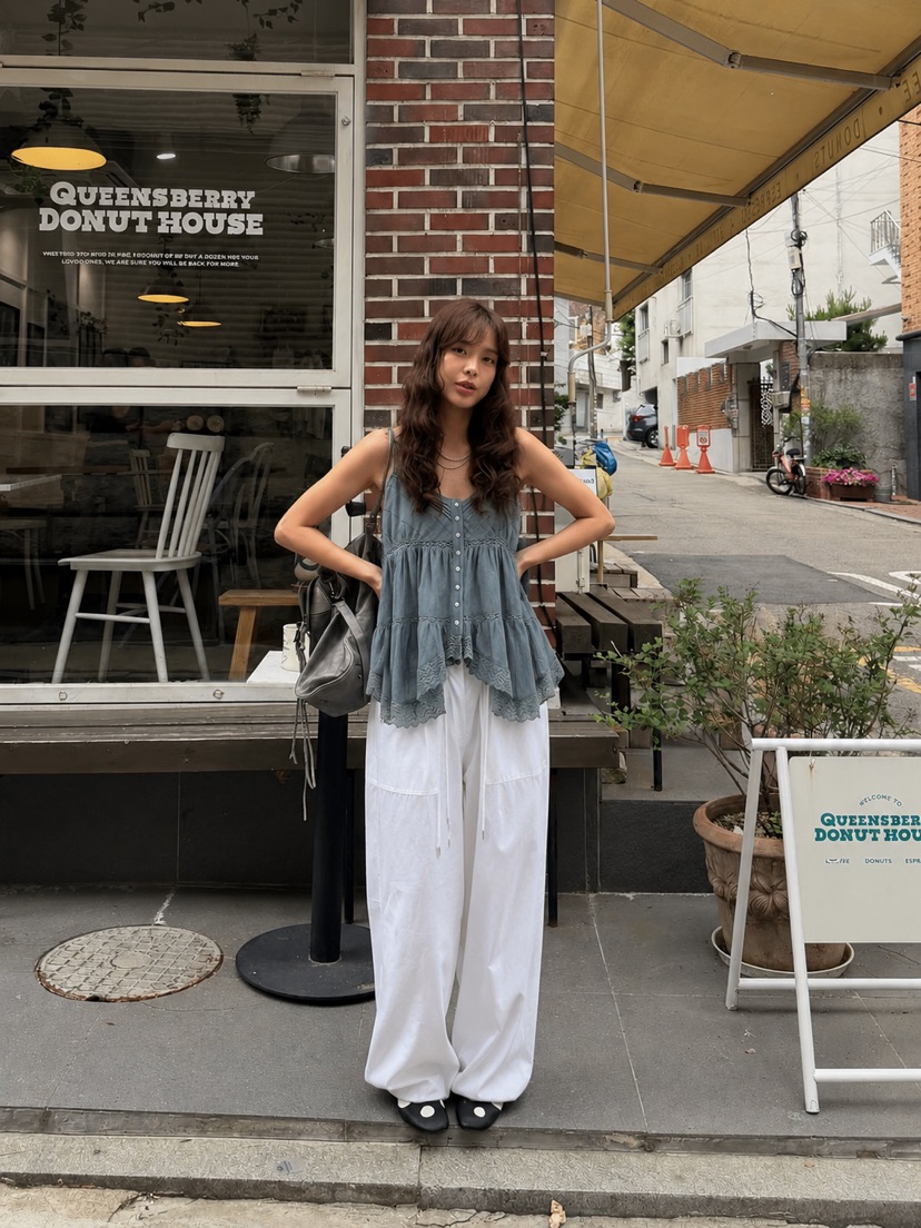 REIZ韓國直郵女裝新品休閑人氣26夏季推薦時尚26春夏吊帶背心REIZ吊帶/背心