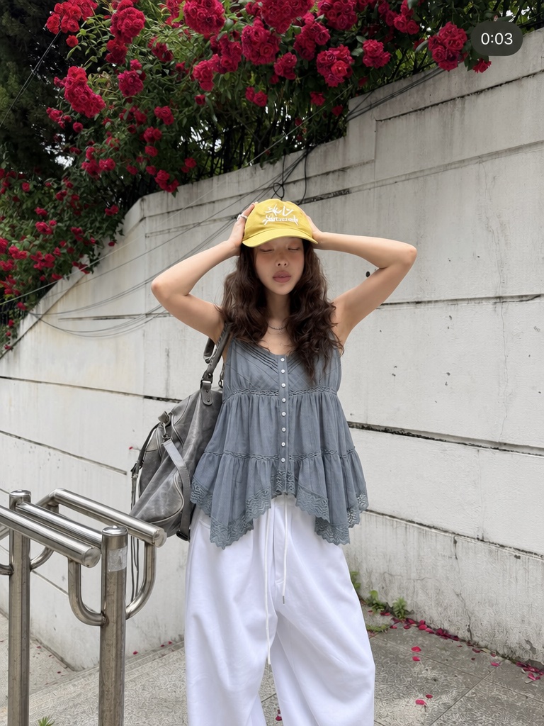 REIZ韓國直郵女裝新品休閑人氣26夏季推薦時尚26春夏吊帶背心REIZ吊帶/背心