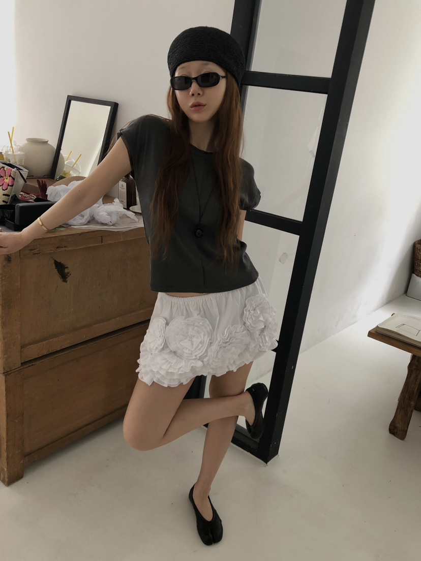 MADE-P韓國直郵女裝新品時尚26夏季休閑人氣26春夏推薦裙褲MADE-P裙褲