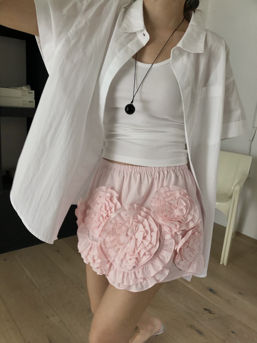 MADE-P東大門實拍韓國女裝新款職業推薦熱賣26春夏襯衫蕾絲衫MADE-P襯衫/蕾絲衫