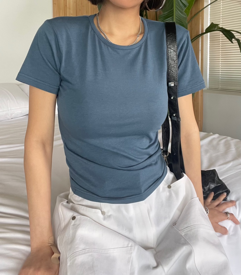 REIZ韓國代購女士新款26春夏人氣推薦時尚職業熱賣休閑T恤REIZT恤