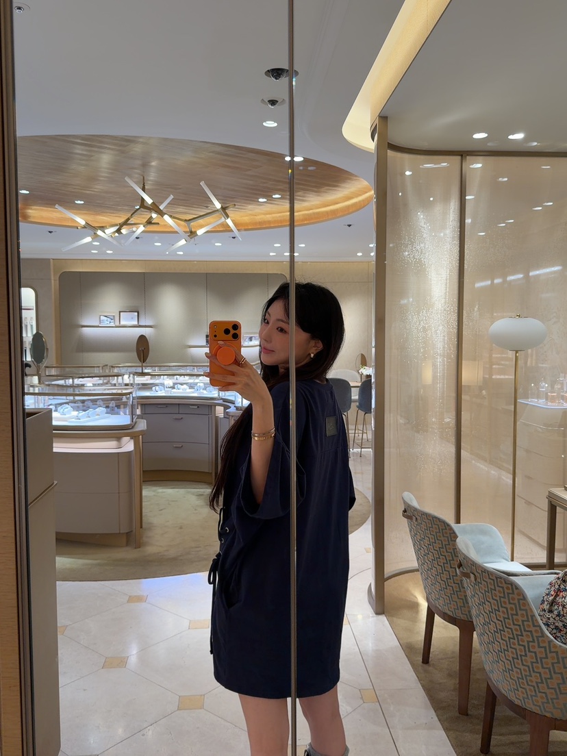 PALETTE-Q韓國東大門直郵女士新品人氣26夏季職業連衣裙PALETTE-Q連衣裙