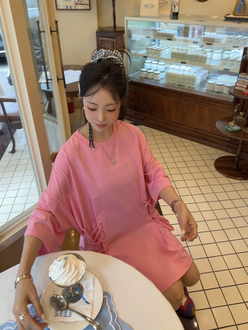 PALETTE-Q韓國東大門直郵女士新品人氣26夏季職業連衣裙PALETTE-Q連衣裙