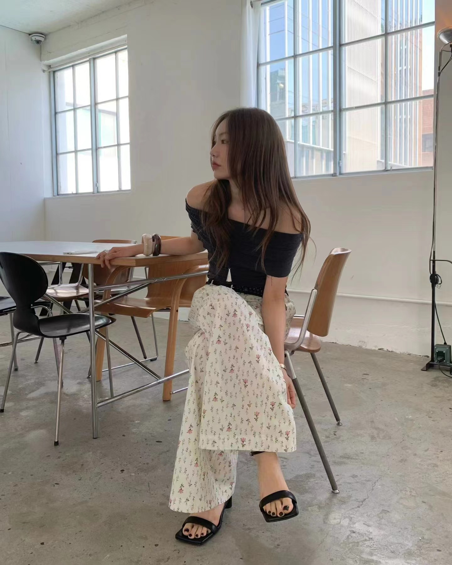 ONDA韓國東大門代購女裝新款熱賣26春夏推薦休閑褲不含腰帶ONDA休閑褲