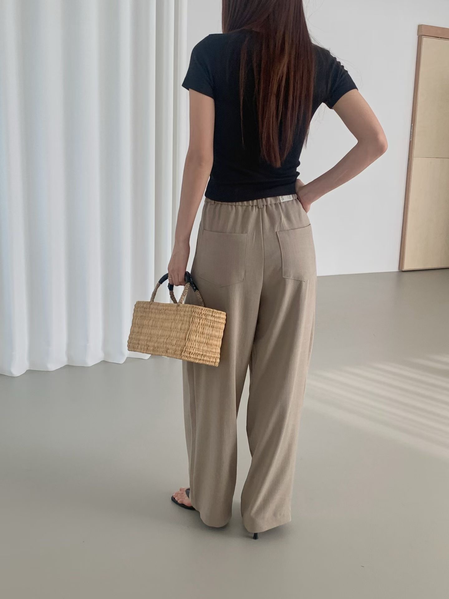 HIGHEND東大門實拍韓國女士新款時尚人氣職業休閑推薦休閑褲HIGHEND休閑褲