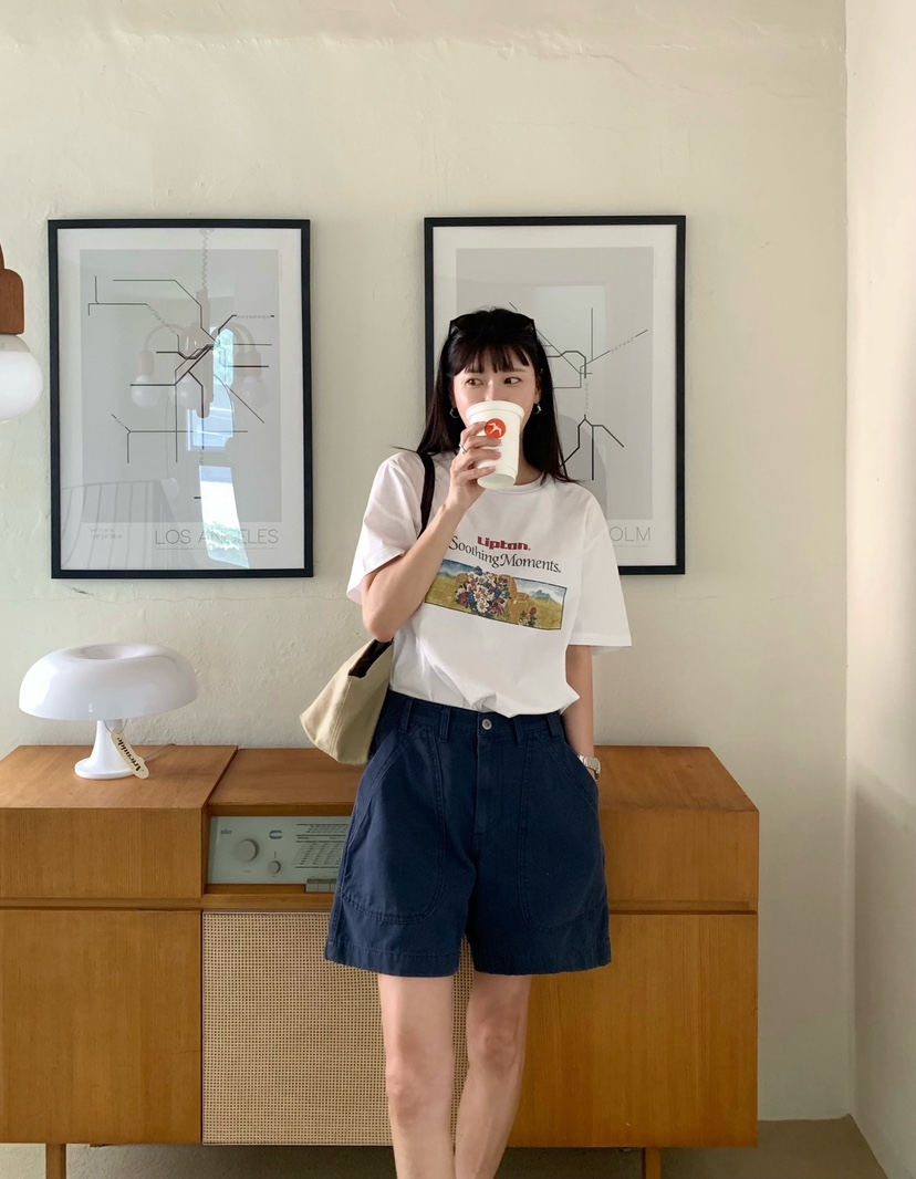 COURGETTE韓國代購女裝新品推薦人氣熱賣26春夏26夏季短褲COURGETTE短褲