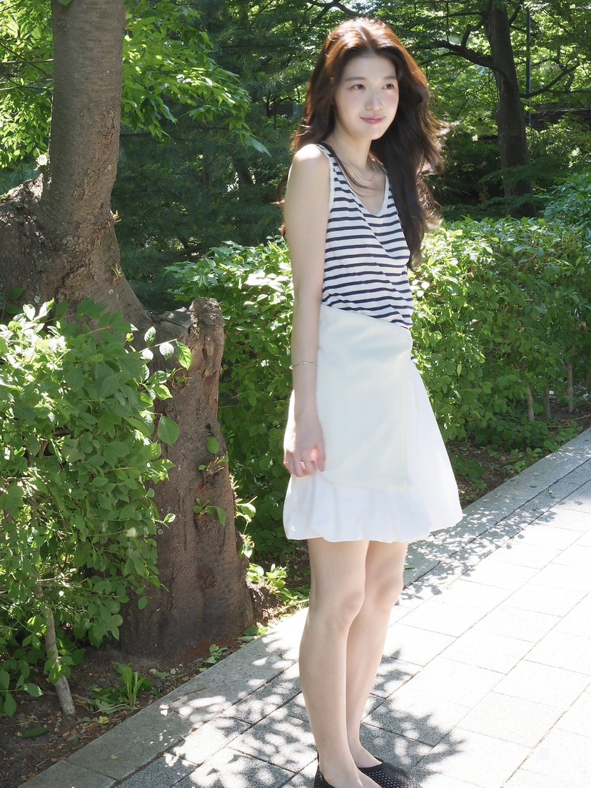 ERUME韓國東大門代購女士新品26春夏時尚推薦休閑26夏季短裙SERUME短裙