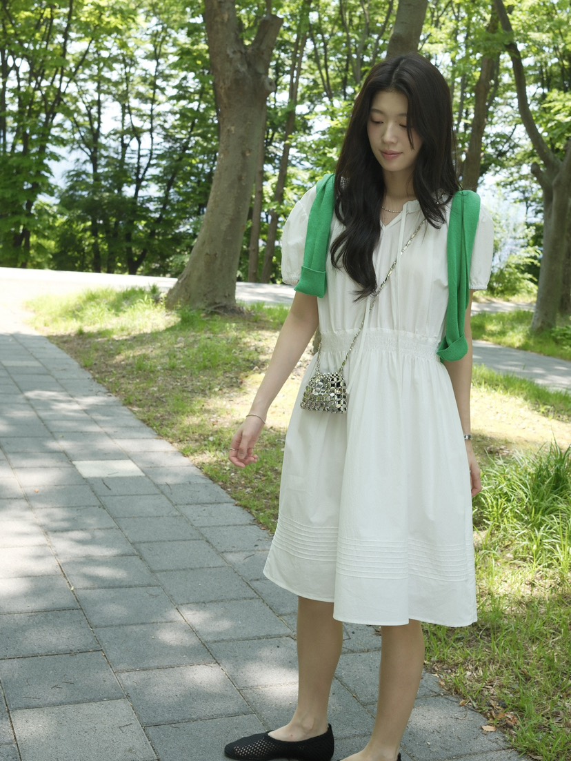 ERUME韓國代購女裝新款時尚職業26春夏26夏季推薦連衣裙SERUME連衣裙