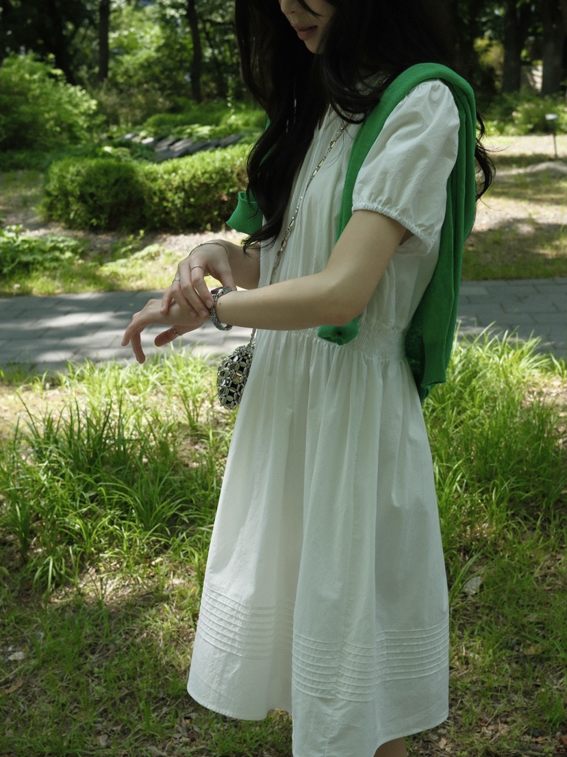 ERUME韓國代購女裝新款時尚職業26春夏26夏季推薦連衣裙SERUME連衣裙