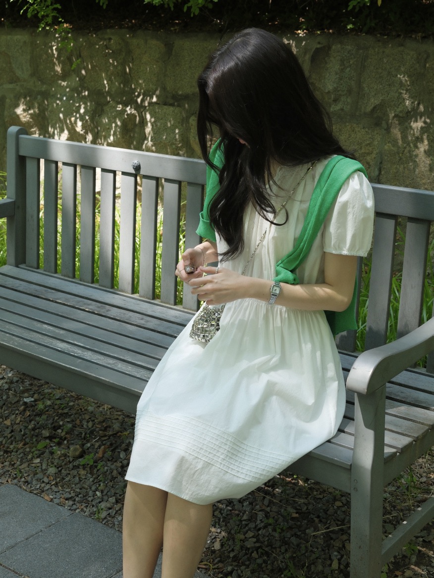 ERUME韓國代購女裝新款時尚職業26春夏26夏季推薦連衣裙SERUME連衣裙