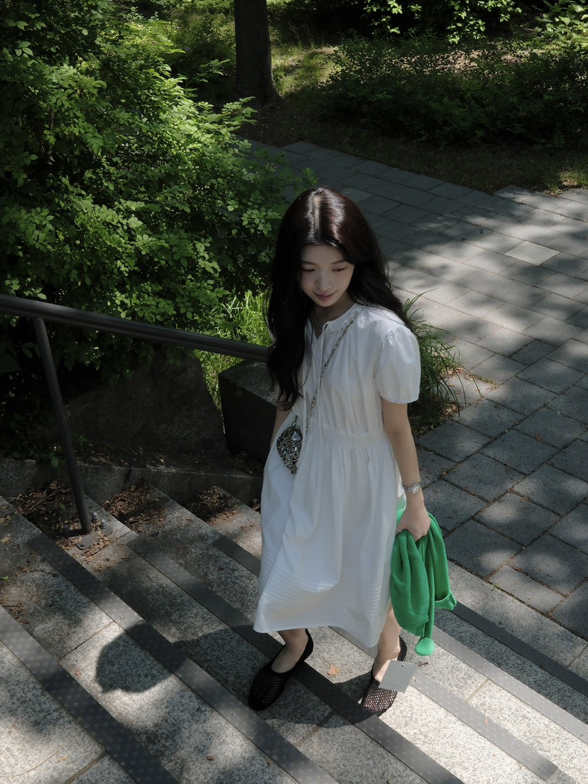 ERUME韓國代購女裝新款時尚職業26春夏26夏季推薦連衣裙SERUME連衣裙