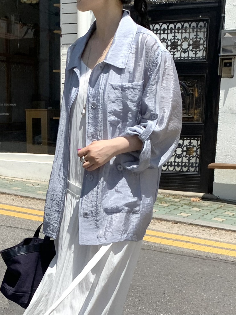 SENDTWO東大門實拍韓國女裝新款熱賣人氣推薦26夏季26春夏夾克SENDTWO夾克