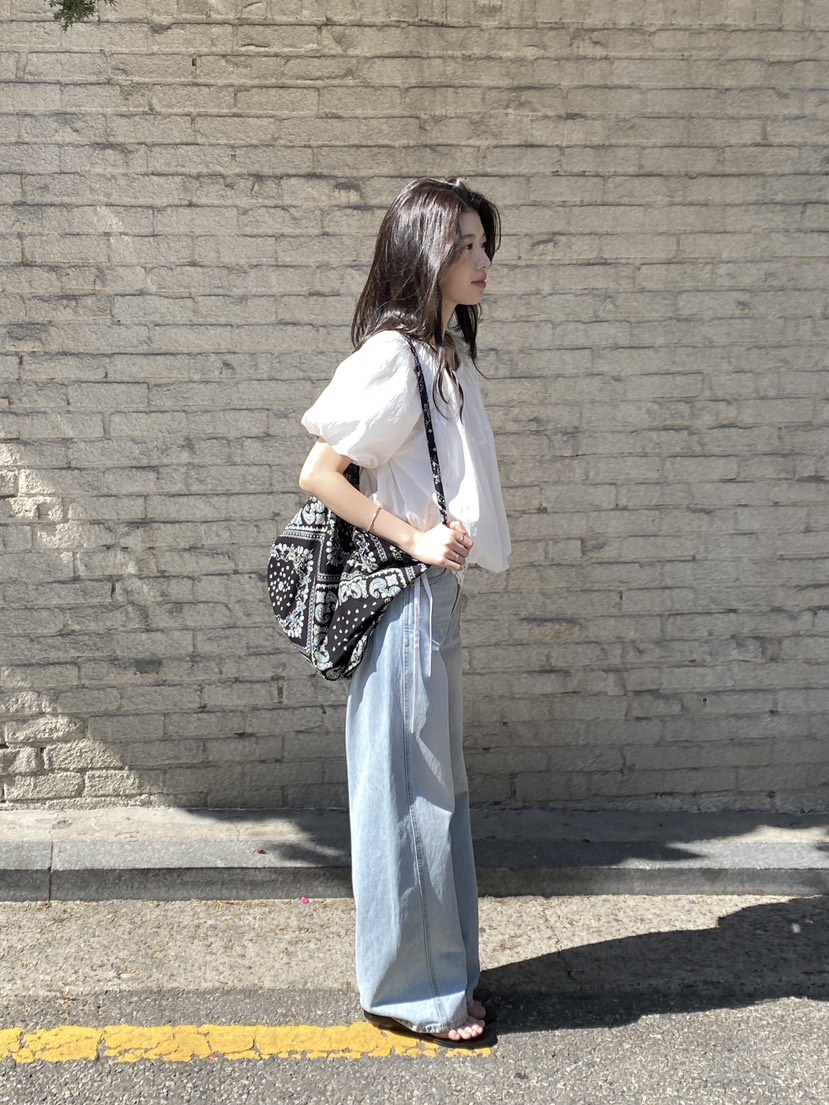 ERUME韓國直郵實拍女裝新品人氣推薦休閑26春夏襯衫蕾絲衫LERUME襯衫/蕾絲衫