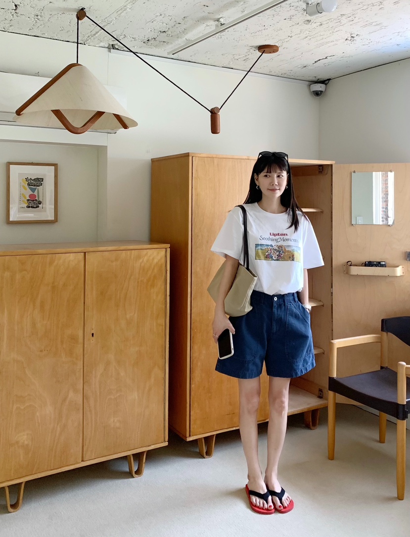 COURGETTE東大門實拍韓國女裝新品人氣熱賣時尚26春夏T恤COURGETTET恤