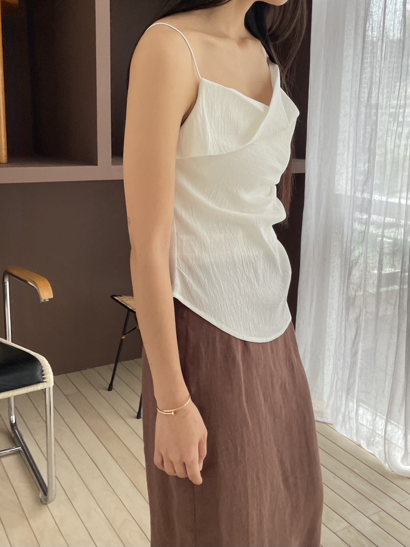 LE VASE韓國直郵實拍女士新款時尚推薦26夏季休閑吊帶背心LE VASE吊帶/背心