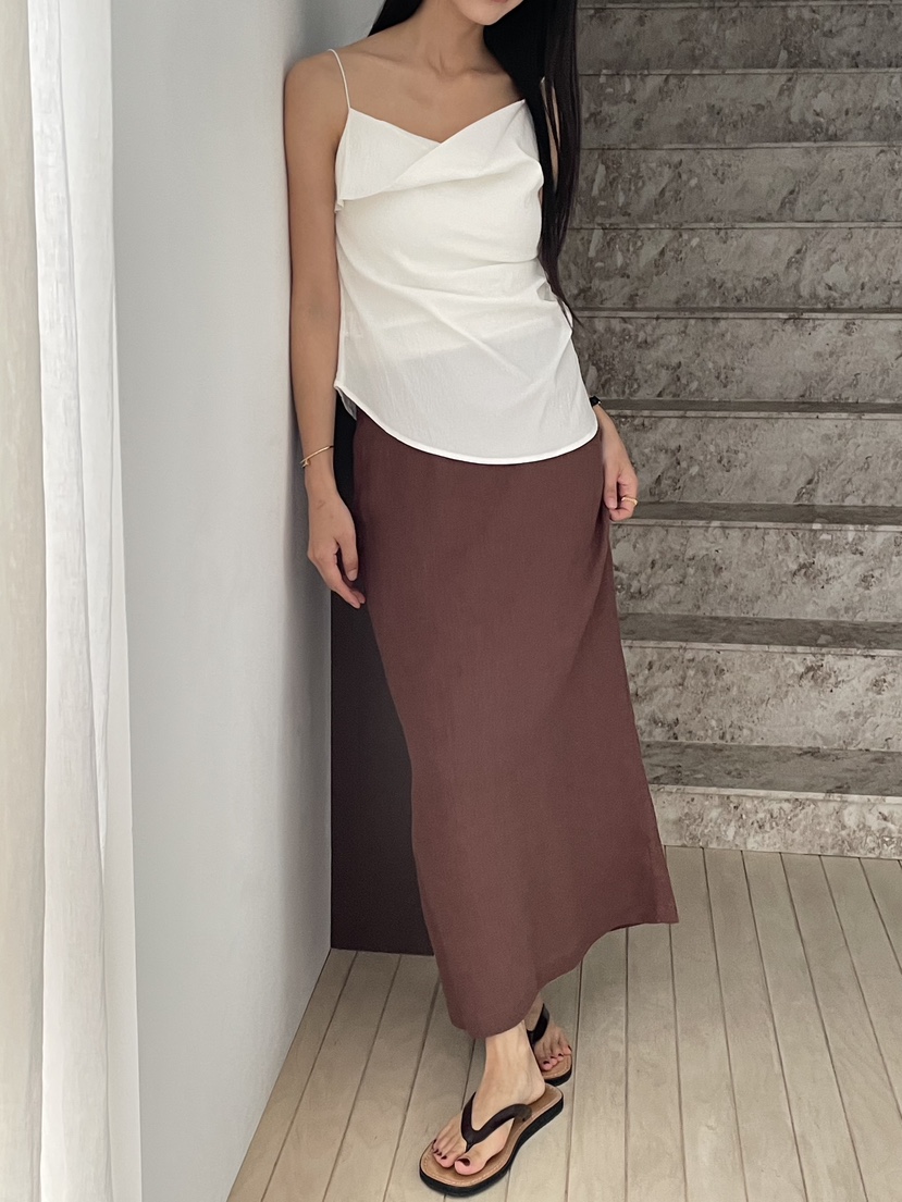 LE VASE韓國直郵實拍女士新款時尚推薦26夏季休閑吊帶背心LE VASE吊帶/背心