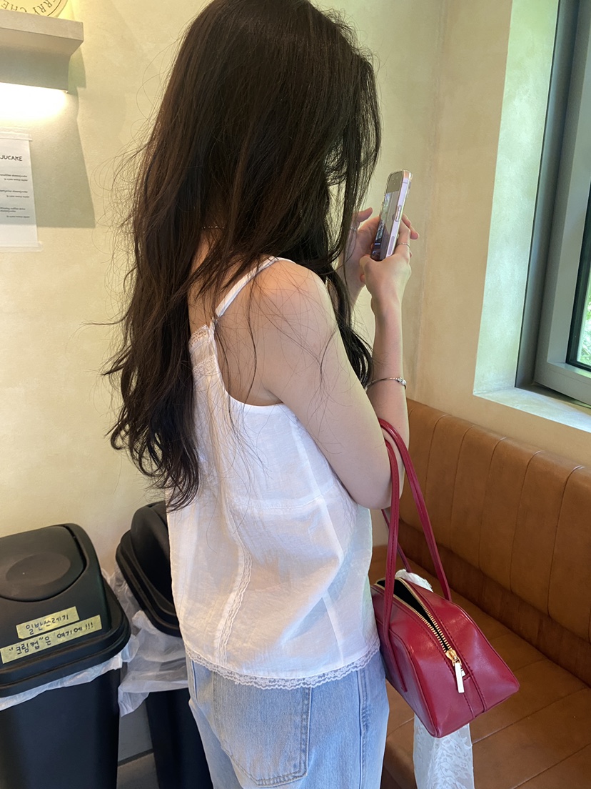 ERUME韓國直郵實拍女裝新款熱賣人氣26春夏職業吊帶背心LERUME吊帶/背心