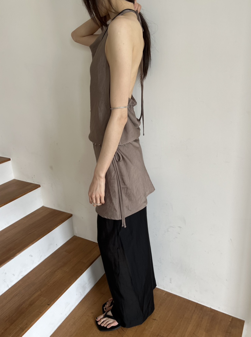 NOVUS韓國東大門代購女裝新品人氣時尚熱賣職業連衣裙露背NOVUS連衣裙