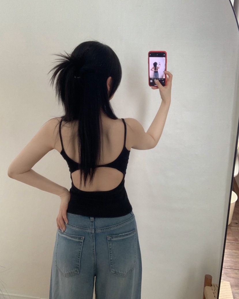 TWENTY FOUR SEVEN24-7韓國直郵實拍女士新款人氣吊帶背心無袖TEWNTY FOUR SEVEN24-7吊帶/背心