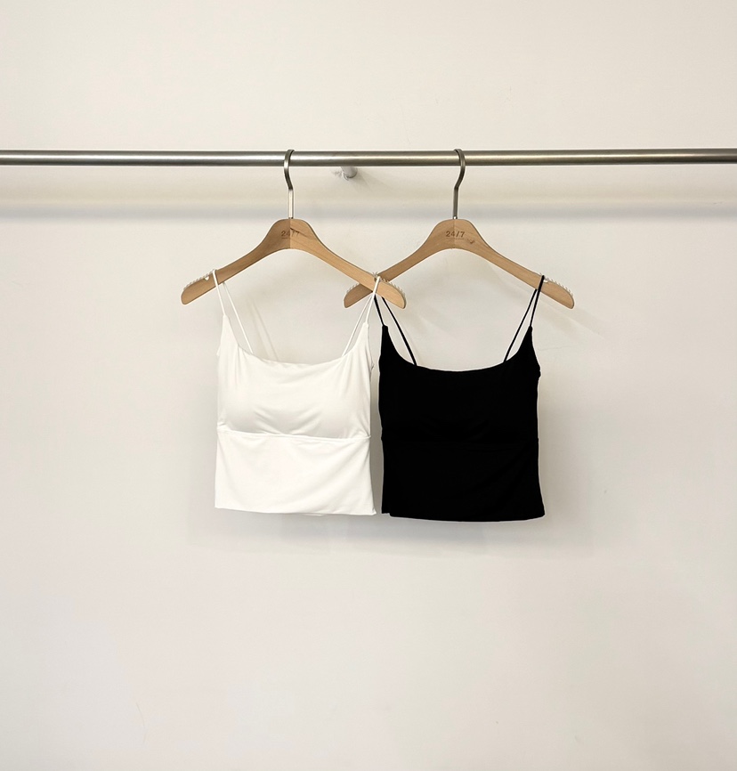 TWENTY FOUR SEVEN24-7韓國直郵女士新款時尚吊帶背心無袖STEWNTY FOUR SEVEN24-7吊帶/背心