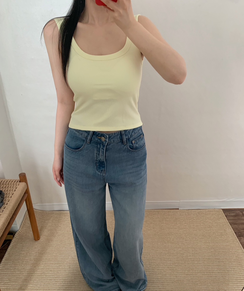 TWENTY FOUR SEVEN24-7韓國直郵女士新款職業吊帶背心無袖TEWNTY FOUR SEVEN24-7吊帶/背心