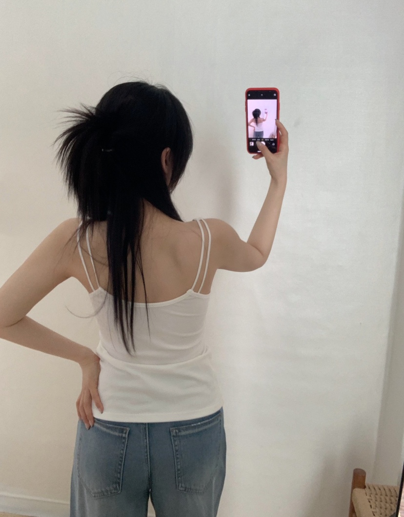 TWENTY FOUR SEVEN24-7韓國東大門直郵女裝新品休閑吊帶背心無袖TEWNTY FOUR SEVEN24-7吊帶/背心