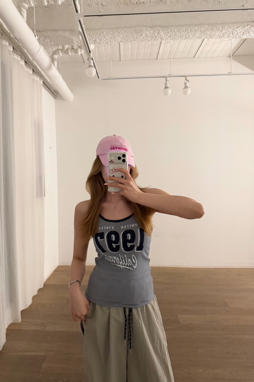 LATTE-P韓國直郵女士新款熱賣職業推薦26夏季人氣吊帶背心LATTE-P吊帶/背心
