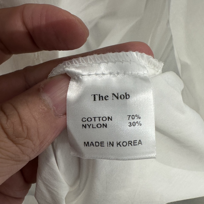 NOB韓國直郵女裝新款26夏季休閑26春夏人氣職業襯衫蕾絲衫The Nob襯衫/蕾絲衫