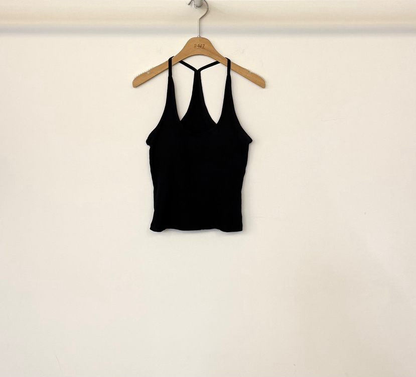 TWENTY FOUR SEVEN24-7韓國東大門直郵女士新品26春夏吊帶背心露背無袖TEWNTY FOUR SEVEN24-7吊帶/背心圖色2黑色