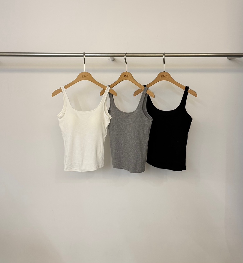 TWENTY FOUR SEVEN24-7韓國東大門直郵女裝新款推薦吊帶背心無袖TEWNTY FOUR SEVEN24-7吊帶/背心