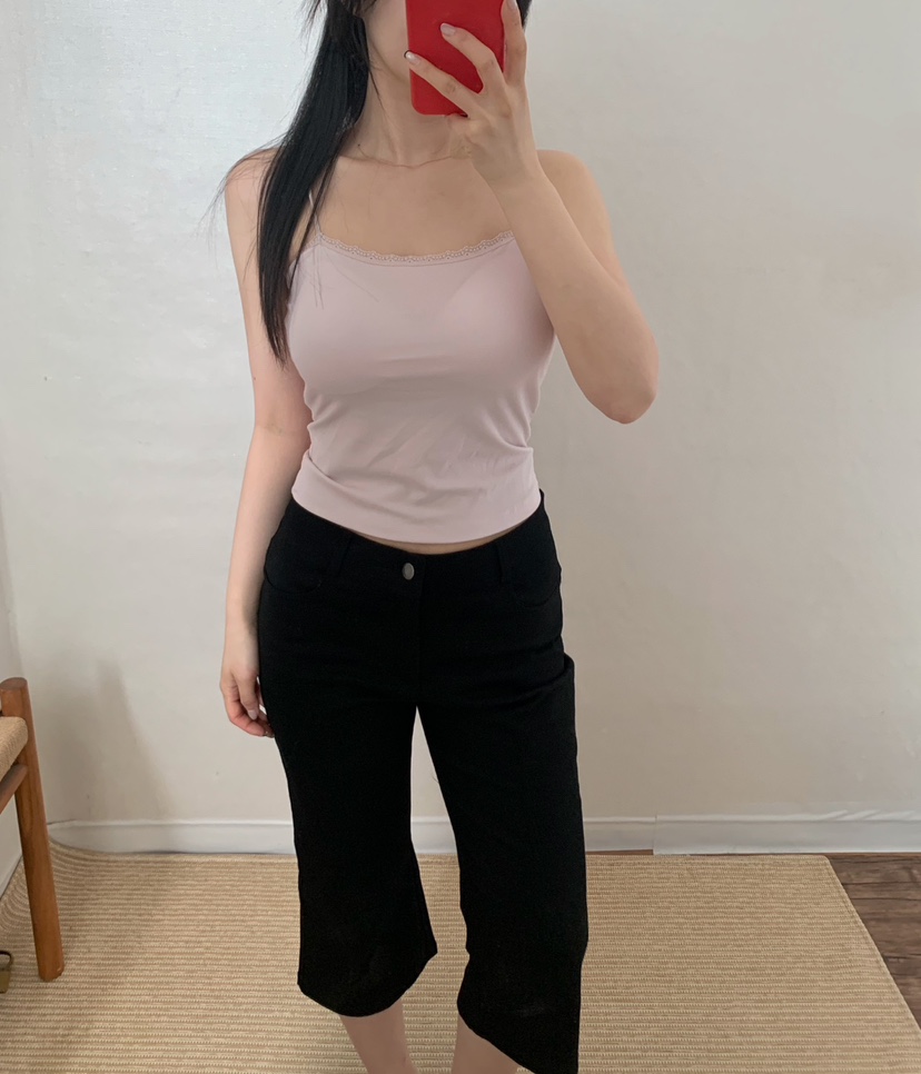 TWENTY FOUR SEVEN24-7韓國東大門代購女裝新品26夏季吊帶背心無袖TEWNTY FOUR SEVEN24-7吊帶/背心