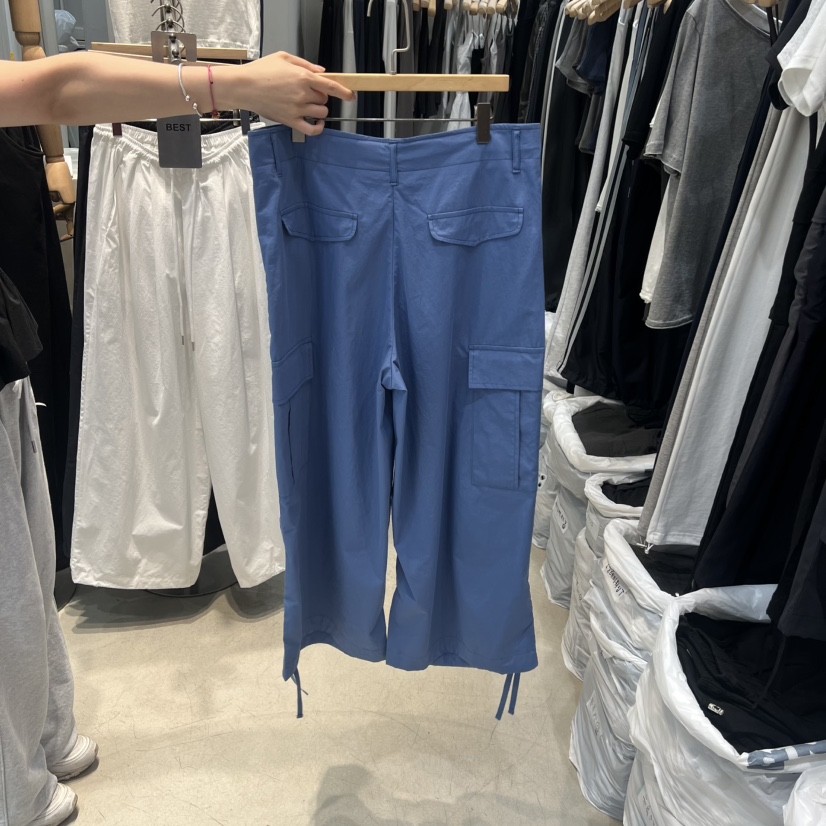 W.FATAL韓國直郵實拍女士新款人氣推薦26春夏休閑褲口袋W.FATAL休閑褲