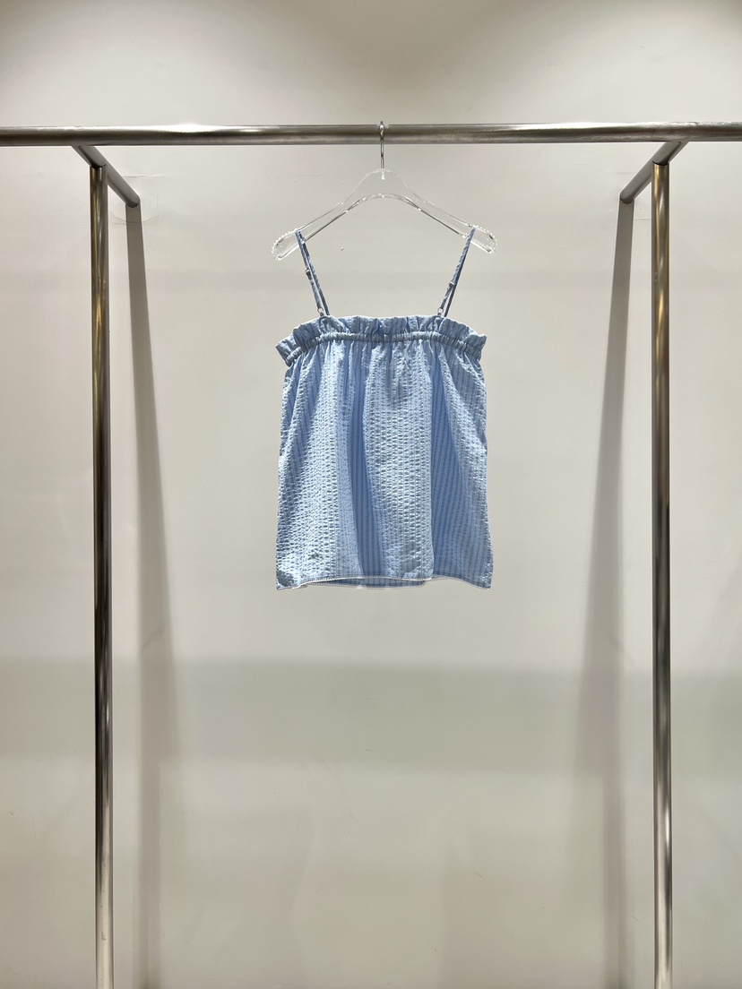CESTLAVIE韓國東大門直郵女裝新款休閑推薦26春夏吊帶背心條紋CESTLAVIE吊帶/背心