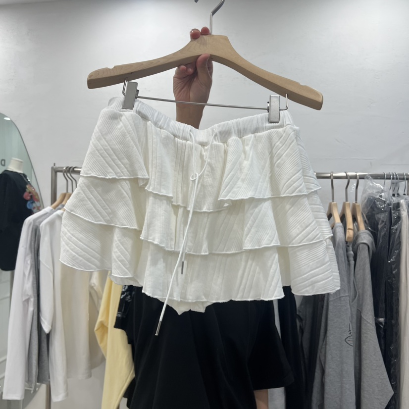 DELICATE韓國直郵女士新品休閑推薦26春夏人氣職業裙褲多層DELICATE裙褲圖色2
