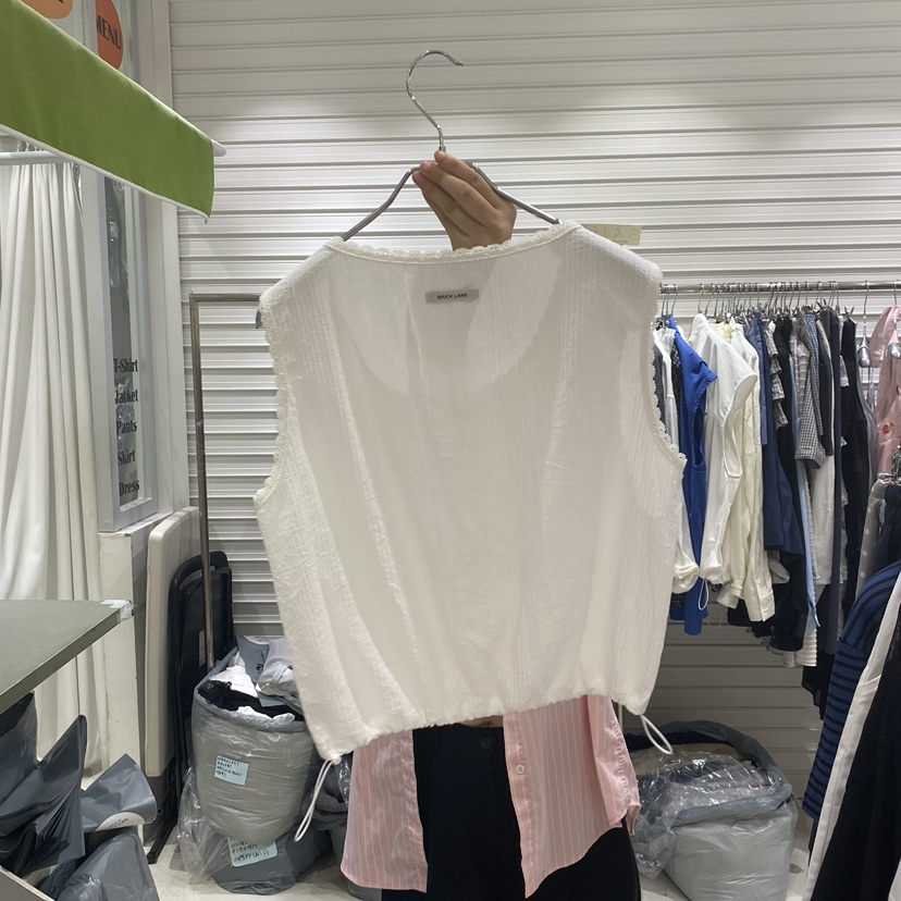 BRICKLANE韓國代購女裝新品推薦26夏季職業人氣吊帶背心無袖BRICKLANE吊帶/背心