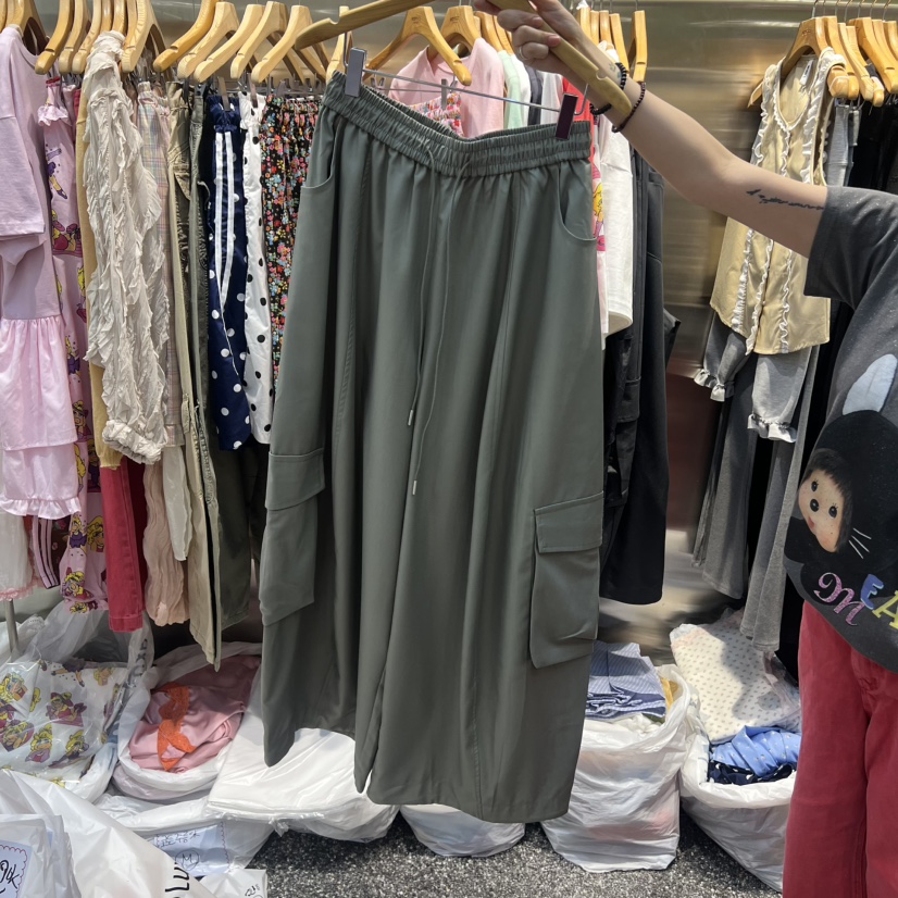 MENDL S韓國直郵實拍女裝新品熱賣26春夏推薦休閑褲口袋MENDL S休閑褲圖色2
