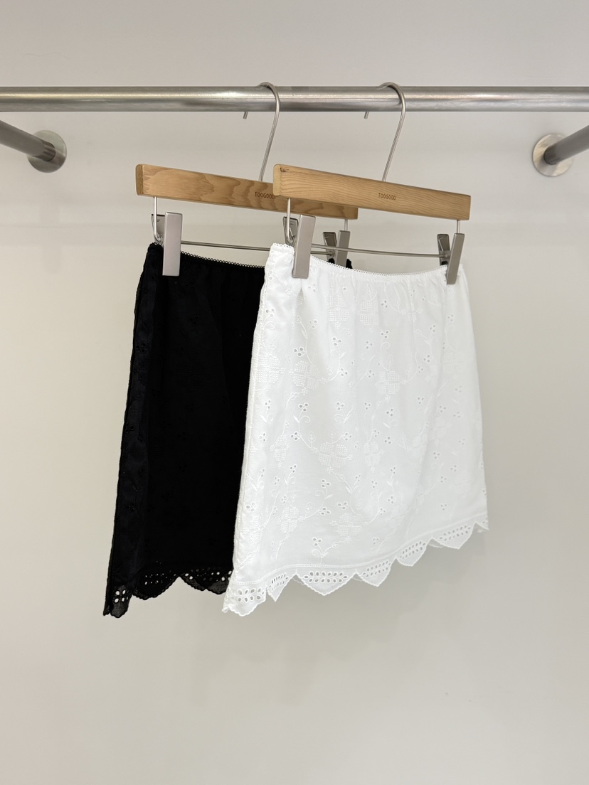 TOOGOOD韓國直郵女士新品26春夏推薦休閑職業熱賣短裙刺繡TOOGOOD短裙
