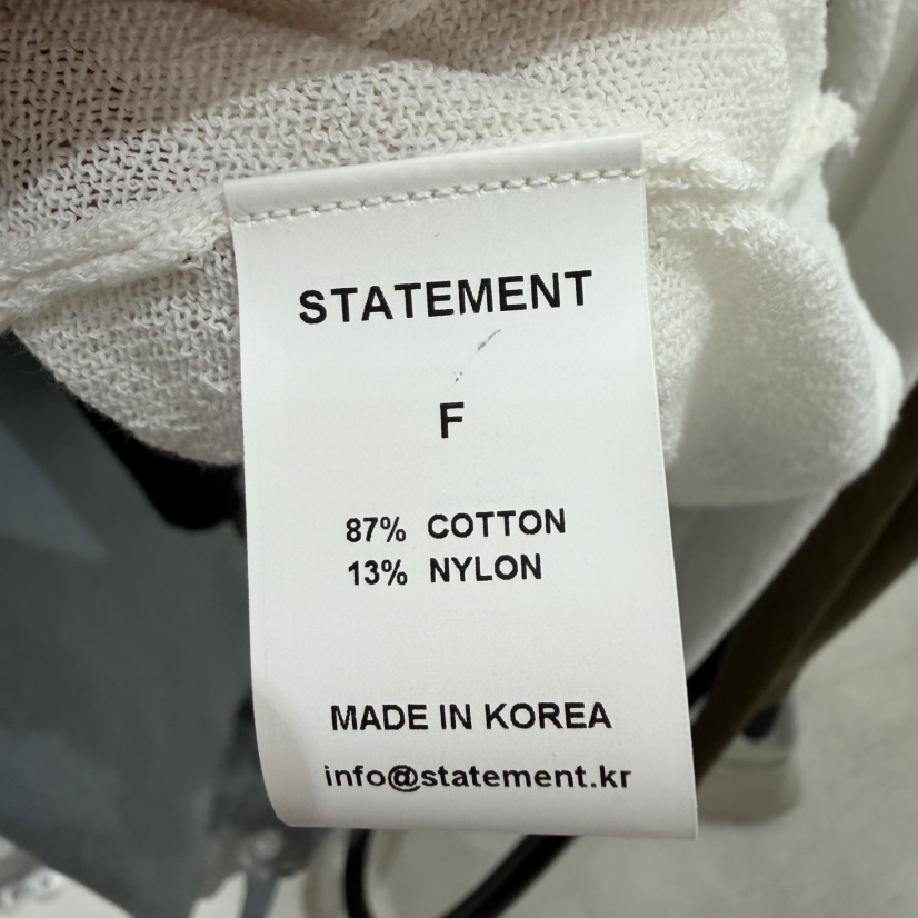 STATEMENT韓國直郵女裝新品推薦26夏季時尚休閑職業長袖T恤STATEMENT長袖T恤