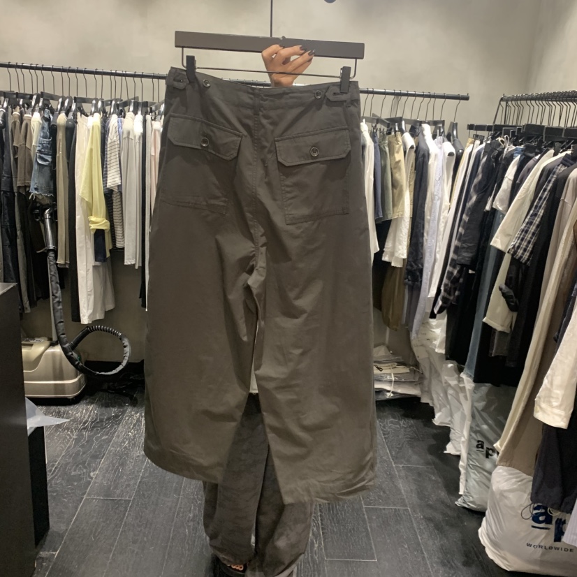 TUG韓國東大門直郵女士新品職業26春夏推薦熱賣休閑褲口袋TUG休閑褲